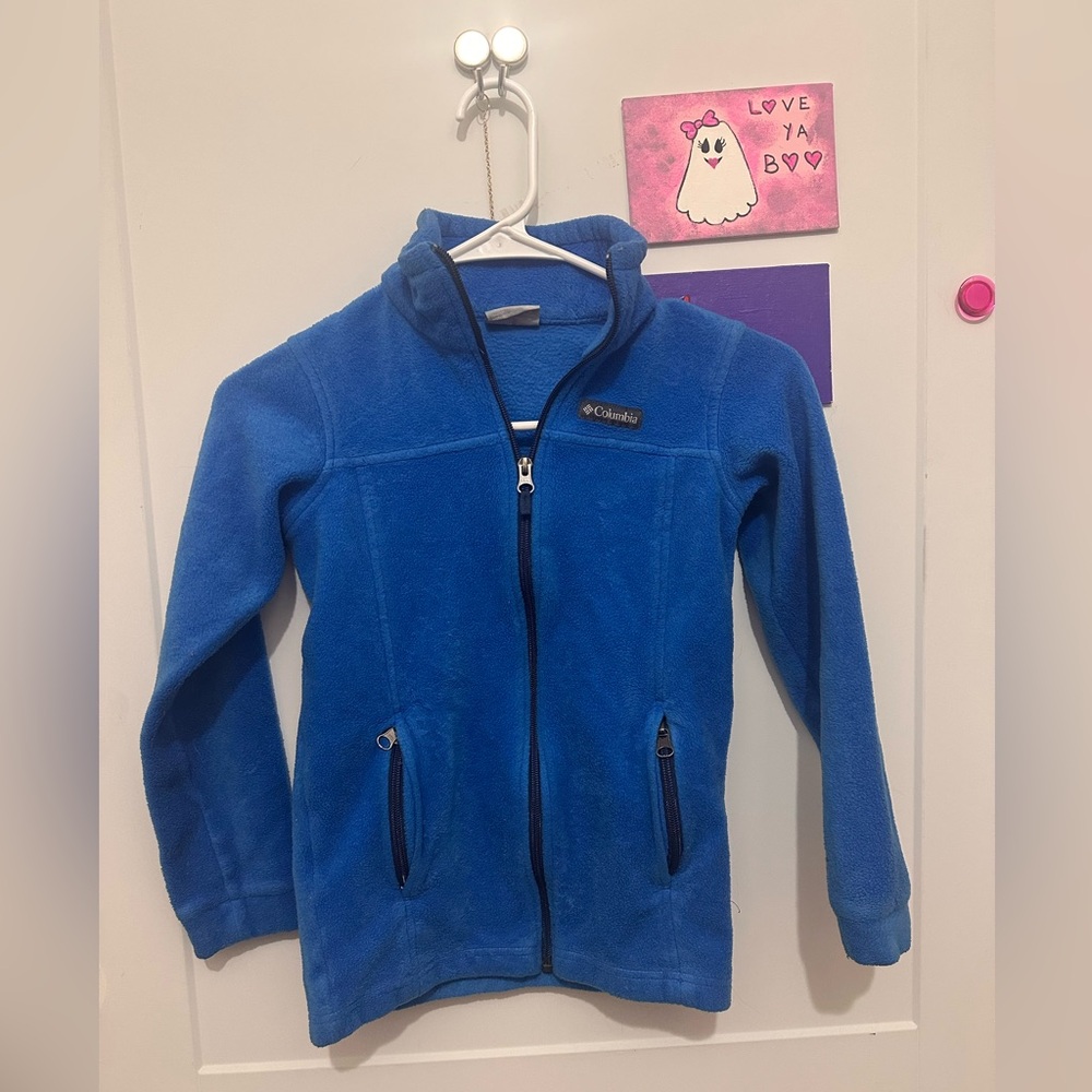 Columbia Vibrant Blue Fleece Jacket